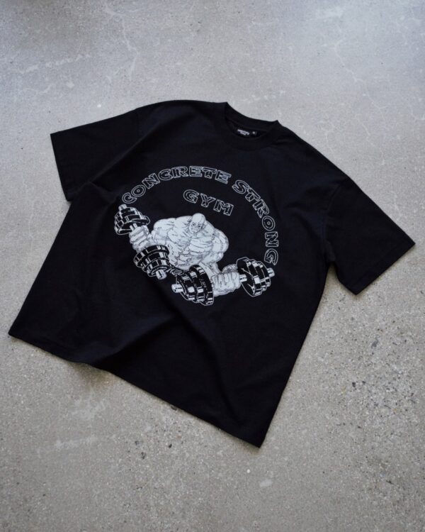 CS Gym Tee – Black