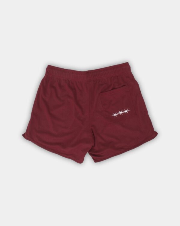 Grunge Shorts – Maroon