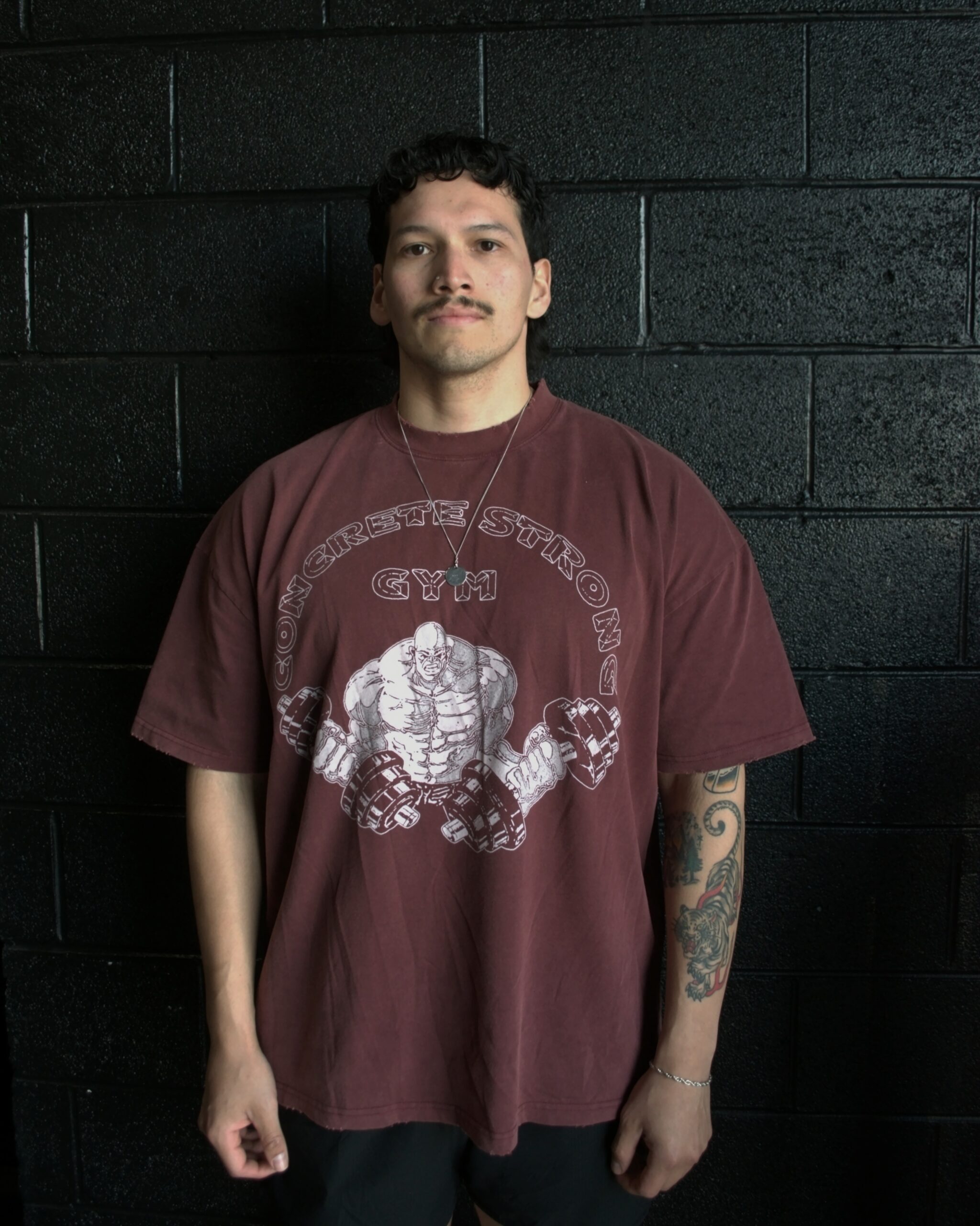 CS Gym Tee – Vintage Red